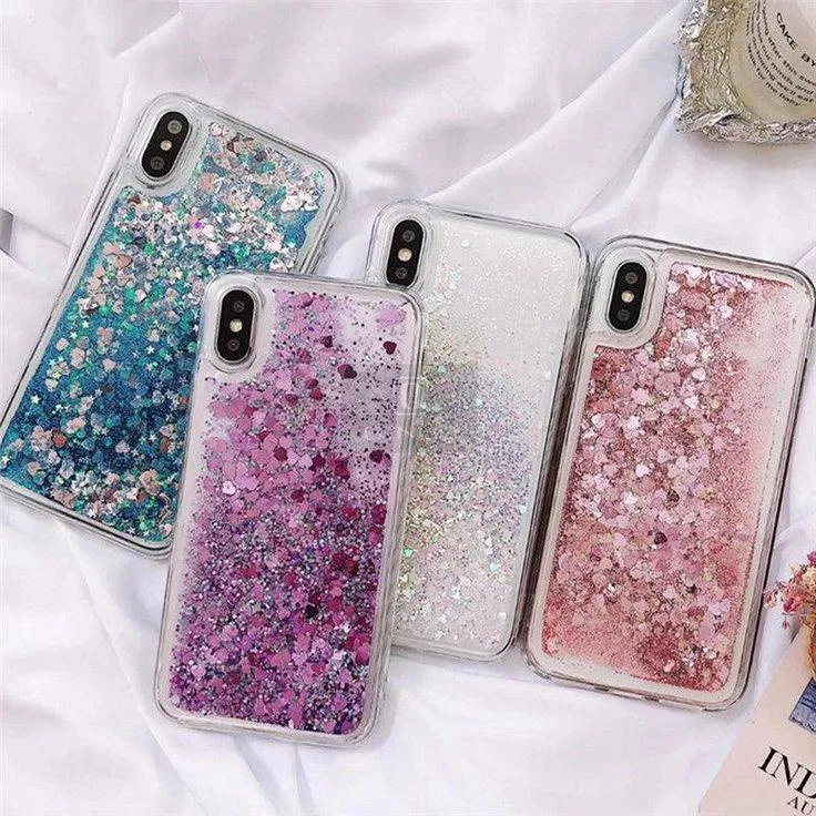 Transparent and coloured mobile phone covers