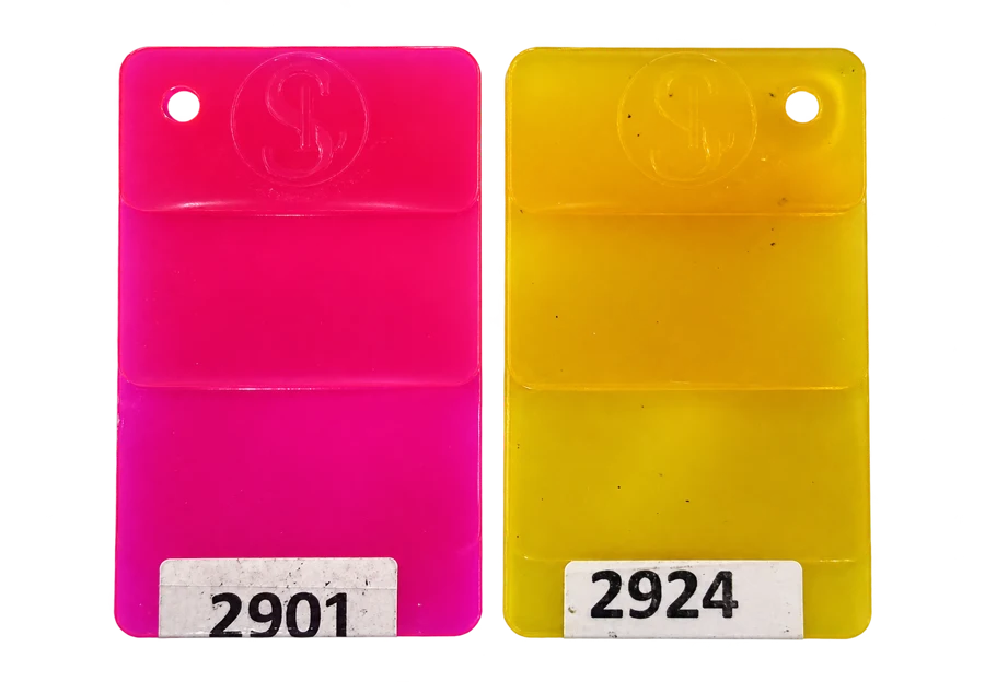 Fluorescent masterbatch shade 2901 and 2924