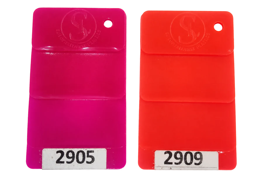 Fluorescent masterbatch shade 2905 and 2909