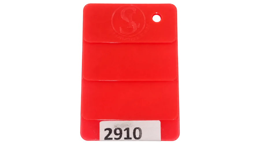Fluorescent masterbatch shade 2910
