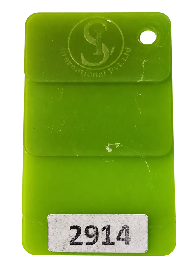 Fluorescent masterbatch shade 2914