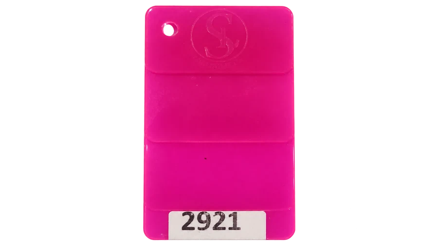 Fluorescent masterbatch shade 2921