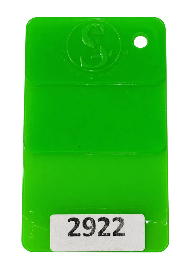 Fluorescent masterbatch shade 2922
