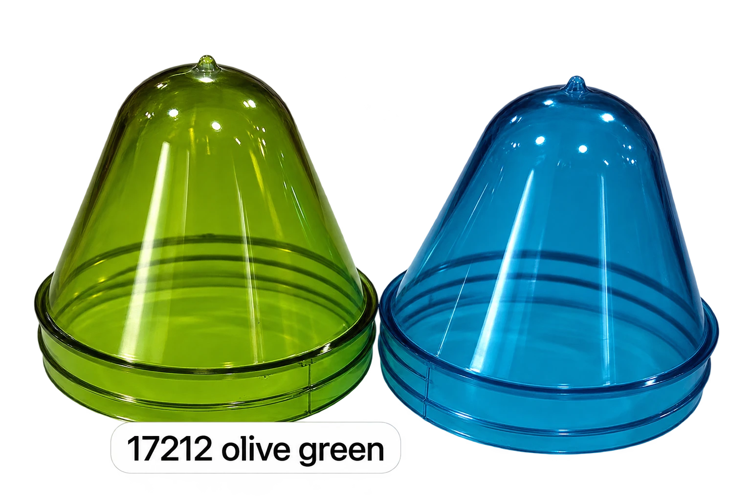 PET masterbatch olive green sample 17212