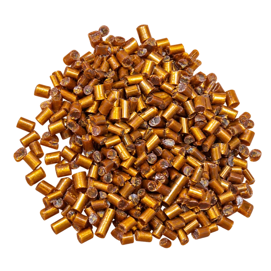 GPPS Golden recycled granules