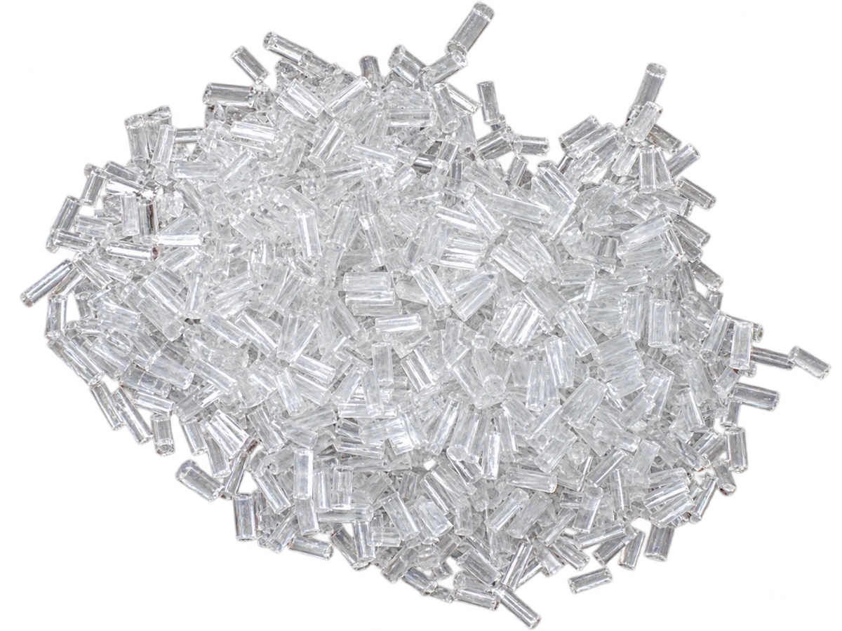 GPPS Natural recycled transparent granules