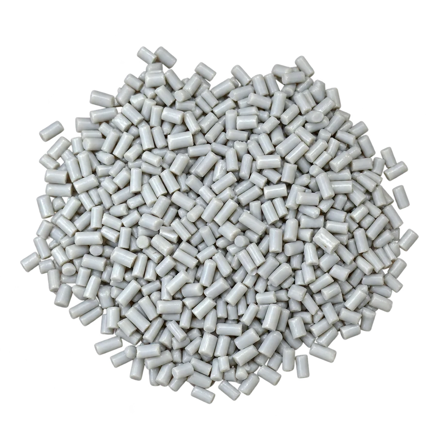 Nylon Grey recycled granules