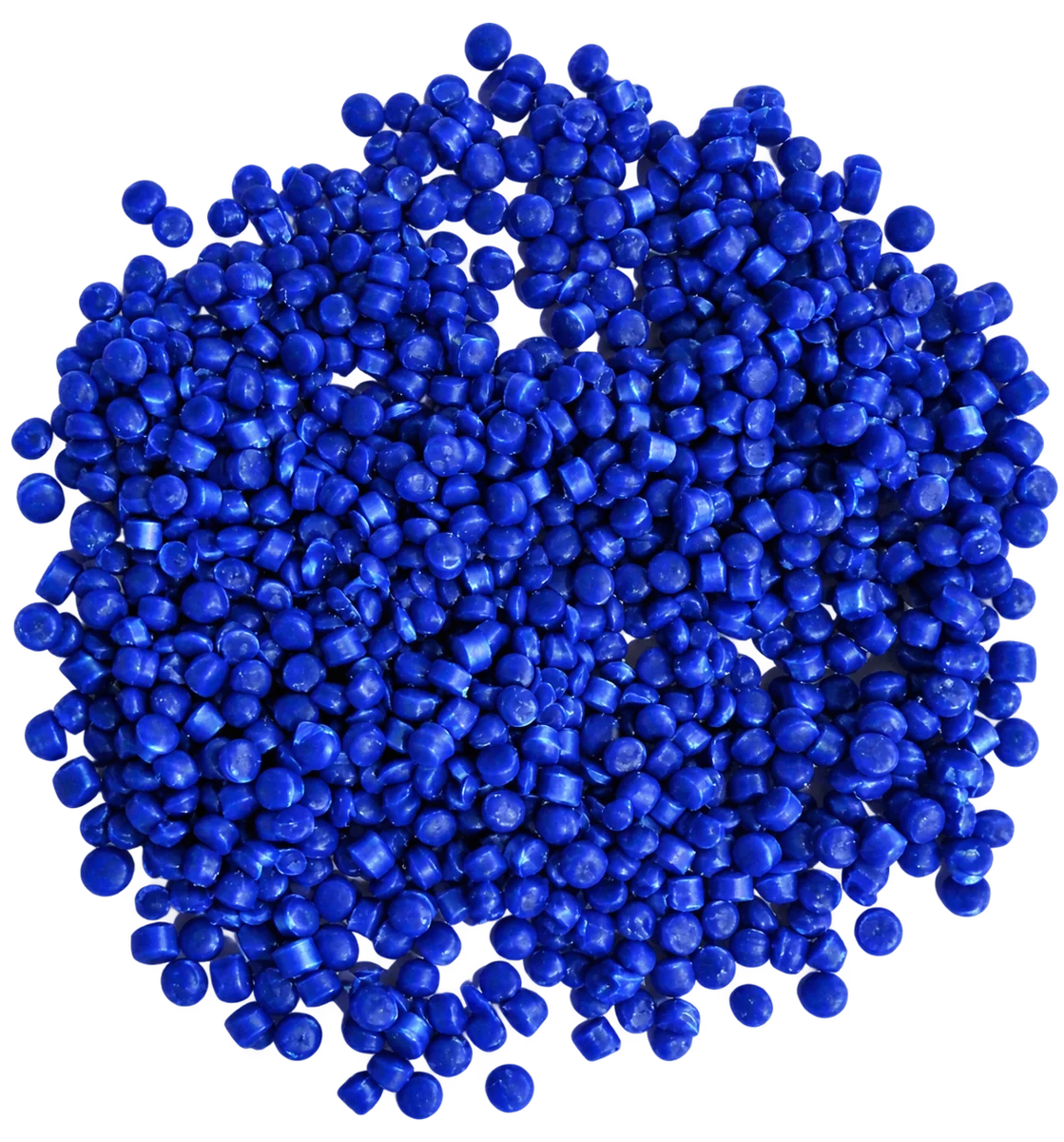 PP Semi Colours — Deep Blue recycled polypropylene granules, grade PP100CL