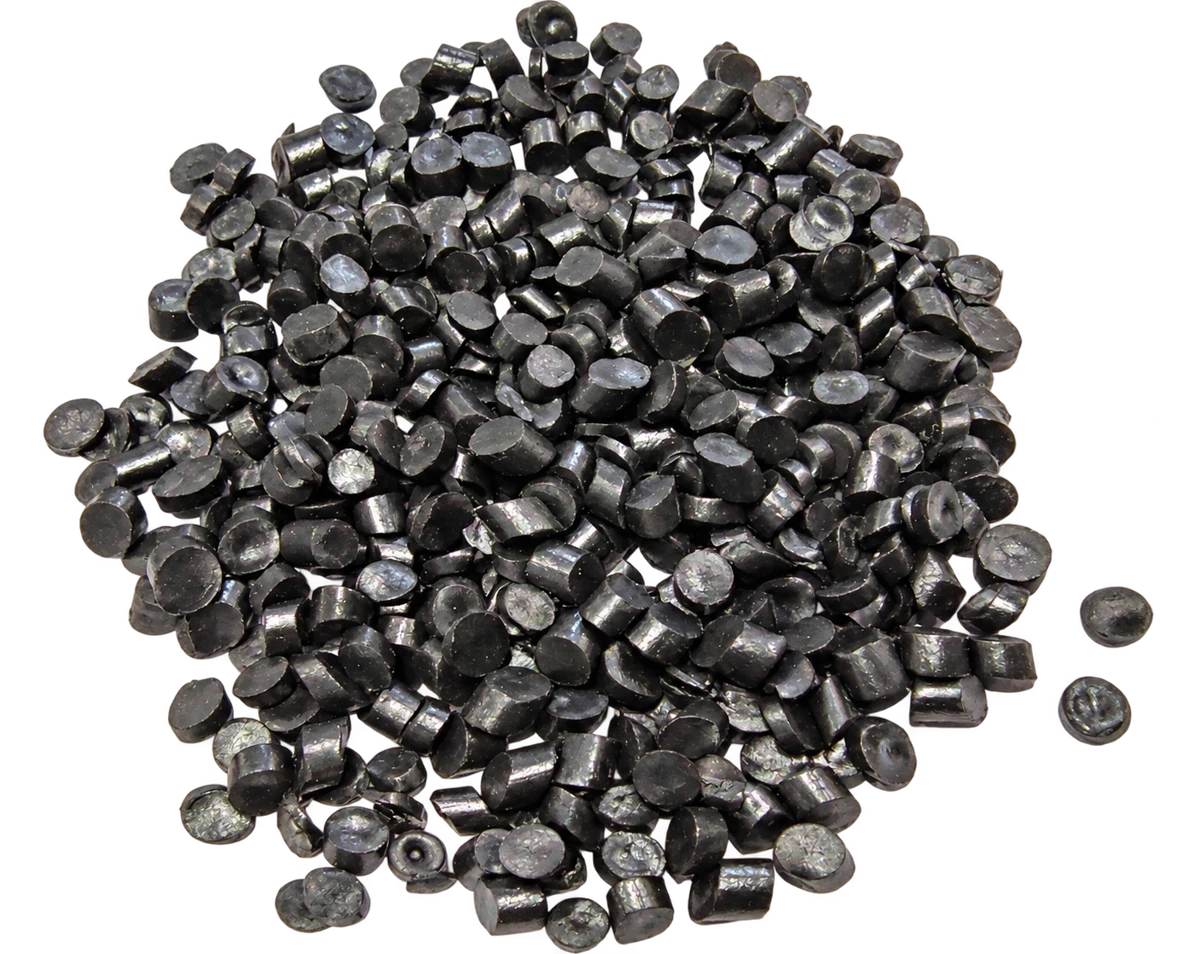 Recycled PVC Black granules